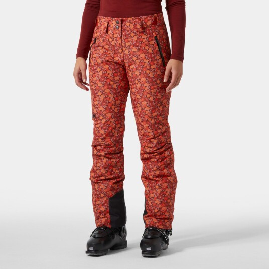 Helly Hansen Dame Legendary Isolerte Skibukser Rød S