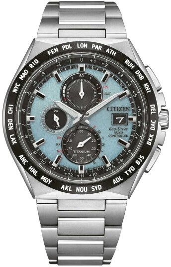 Citizen Herreklokke AT8238 84M Eco Drive Turkis/Titan Ø43.5 mm Citizen Herreklokke AT8238 84M Eco Drive Turkis/Titan Ø43.5 mm