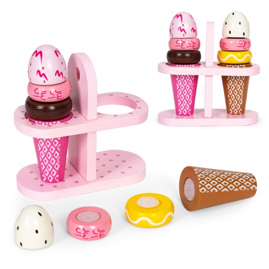 Sett med treisiskrem med borrelås for barn 9 deler ECOTOYS Sett med treisiskrem med borrelås for barn 9 deler ECOTOYS