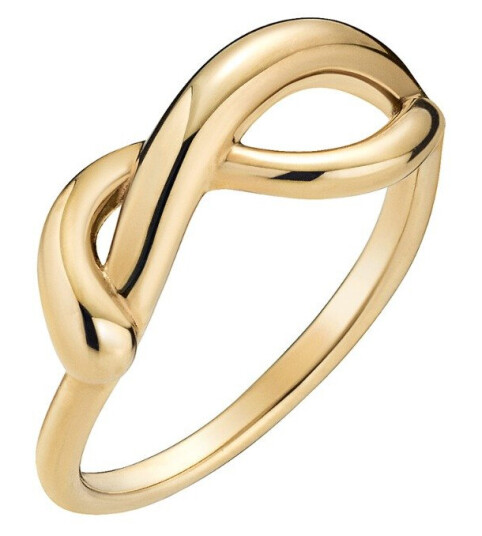 Maria Black Twisted Deceiver Ring 18 kt. Gullforgylt sølv 500446YG-54 Dame 925 sterling silver Maria Black Twisted Deceiver Ring 18 kt. Gullforgylt sølv 500446YG-54 Dame 925 sterling silver