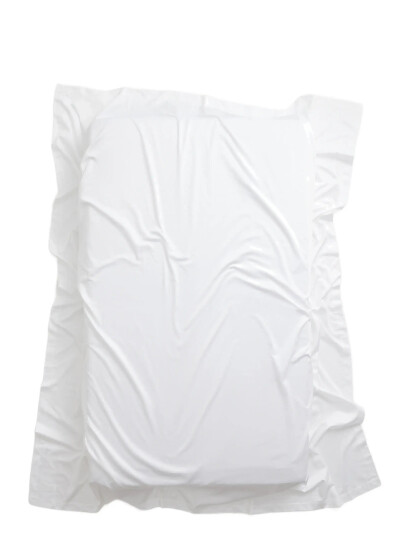MAGNIBERG Mother Sateen Flat Sheet   White   240X300CM