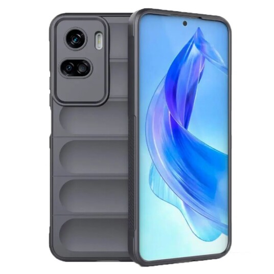 INCOVER Honor 90 Lite Fleksibelt Plastdeksel - Mørk Grå