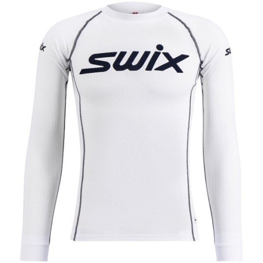 Swix RaceX Classic Long Sleeve, Herre Bright White/ Dark Navy XL
