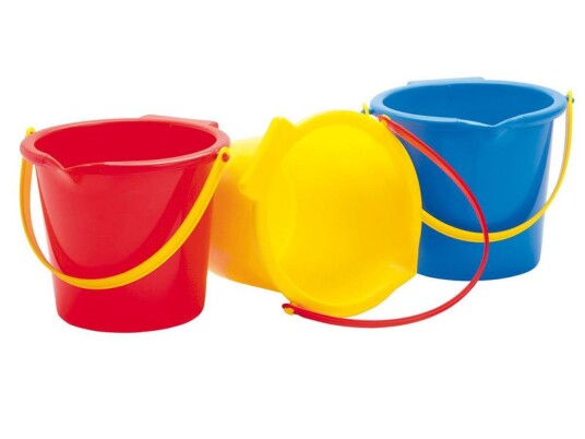 Dantoy Bøtte med Helletut H:16cm Blå Dantoy Bøtte med Helletut H:16cm Blå
