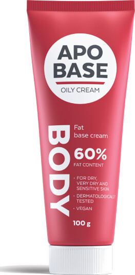 Apobase Fet krem rød 100 g