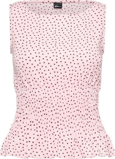 Gina Tricot Smock Top Pink XS