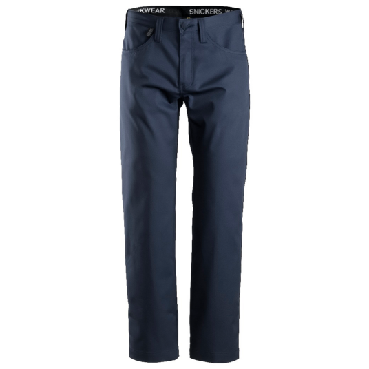 Snickers Workwear 6400 Servicechinos marineblå Marineblå, Klær