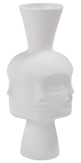 Jonathan Adler Dora Maar Bowtie vase hvit