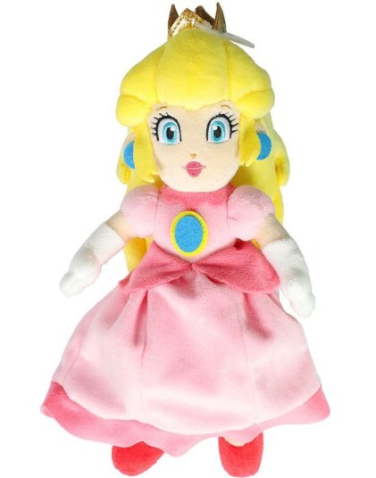 Prinsesse Peach Bamse 25 cm Super Mario