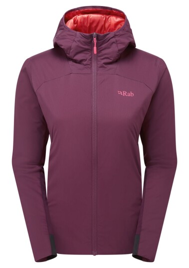 Rab Xenair Alpine Flex Jacket Wmns Mulberry Size 08