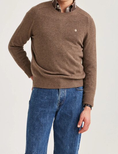 Morris Hertford Oneck - Brown - XXL Morris Hertford Oneck - Brown - XXL