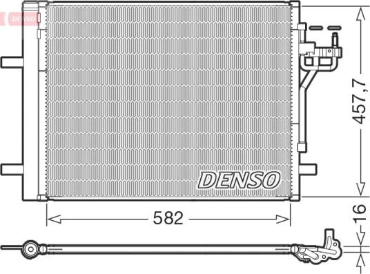Kondensator DENSO DCN10056 Kondensator DENSO DCN10056