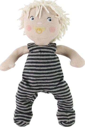 Smallstuff Doll, Charlie, 30 Cm - Black - 35X 22X 10CM