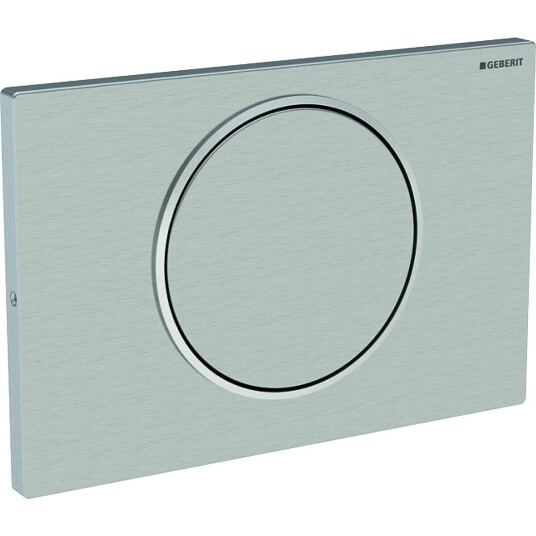 Geberit Sigma10 Betjeningsplate Børstet/Polert/Børstet stål, Easy-Clean Geberit Sigma10 Betjeningsplate Børstet/Polert/Børstet stål, Easy-Clean