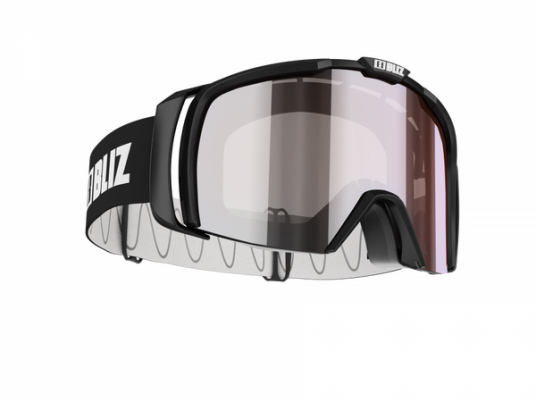 Bliz Nova Black Small Smoke w silver mirror