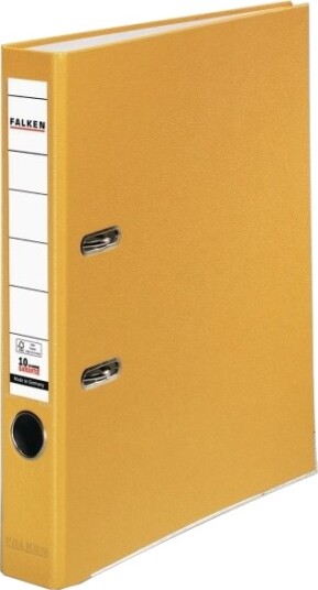 Falken Mappe Pp Color A4 Ryggbredde: 50 Mm Gul 2 Bøyle 9984139 Falken Mappe Pp Color A4 Ryggbredde: 50 Mm Gul 2 Bøyle 9984139