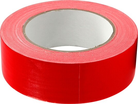 Lerretsteip Creativ Company 25 m/1 Rl Rød, Bredde: 38 mm Lerretsteip Creativ Company 25 m/1 Rl Rød, Bredde: 38 mm