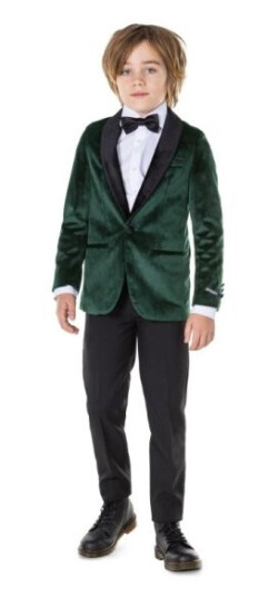 Opposuits Grøn Blazer, Dreng