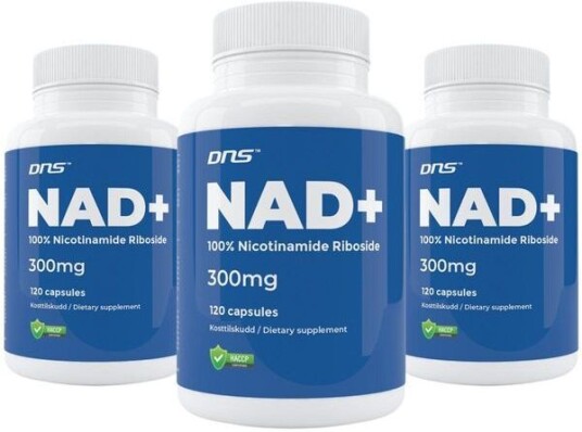 DNS 3 Pack Nad+ 300 Mg   3 X 120 Kapsler