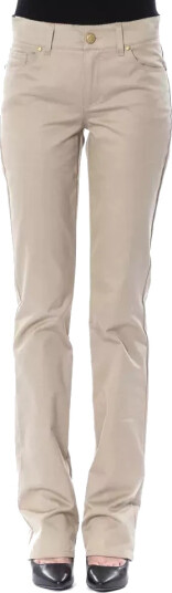 Byblos Dame Bukser Beige W28, Byblos Dame Bukser Beige W28,