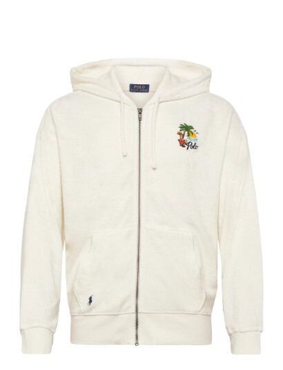 Polo Ralph Lauren Lt Wt Cotton Terry Knt Sweatshirt Cream XL Polo Ralph Lauren Lt Wt Cotton Terry Knt Sweatshirt Cream XL
