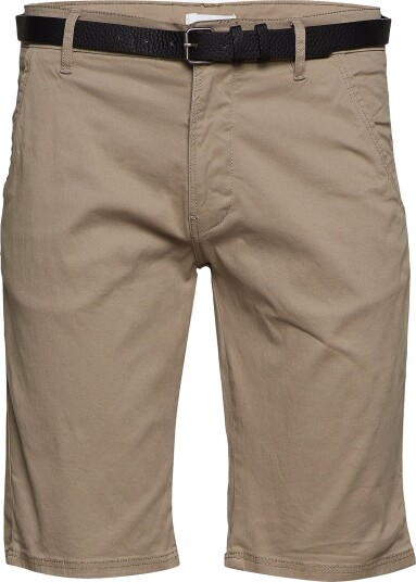 Lindbergh | Classic Chino Shorts W?. Belt Slim Fit | XXXXL