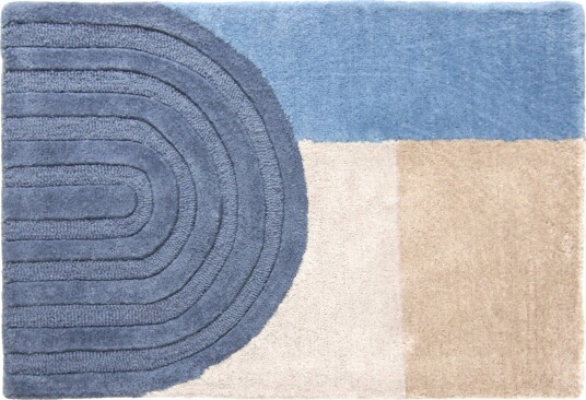 Dørmatte Anila blå/multi Størrelse: 60 x 90 cm Dørmatte Anila blå/multi Størrelse: 60 x 90 cm