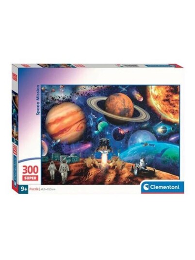 Clementoni Jigsaw Puzzle Super Color Space Mission 300pcs. Gulv
