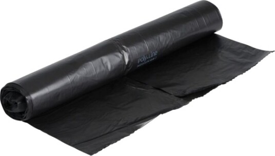 Sæk Abena Poly Line Supersæk Ultra 100 L Sort Hdpe/Virgin 25 Stk.