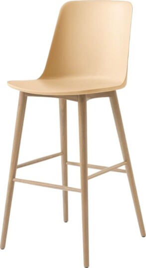 &Tradition Rely HW133 Barkrakk Høy Rygg Lakkert Eik/ Beige Sand