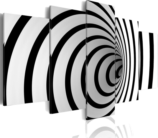 Bilde A Black & White Hole 200x100 Artgeist sp. z o. o.