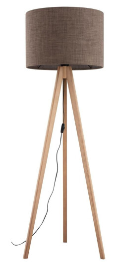 Grand gulvlampe - Furu - Brun Grand gulvlampe - Furu - Brun