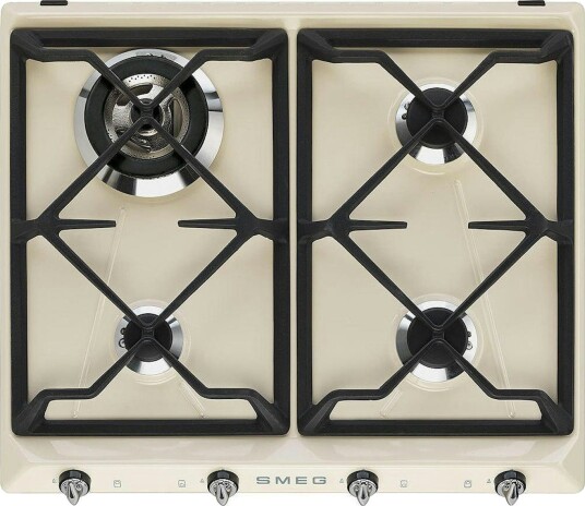 Smeg gasstopp SR964PGH (kremet) Smeg gasstopp SR964PGH (kremet)
