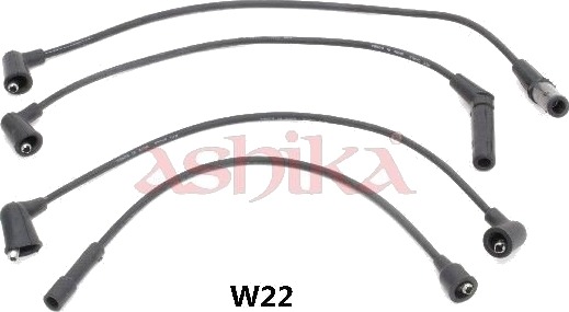 ASHIKA 132-0W-W22 Tennplugg kabelsett ASHIKA 132-0W-W22 Tennplugg kabelsett