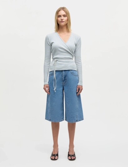 Mads Nørgaard Luke Denim Robyn Shorts Blue 40