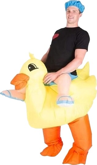 Original Cup Oppblåsbar Ridende And Kostyme One size COS-DUCK
