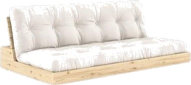 Karup Design Base Sovesofa Klarlakkert furu/701 Naturfarget