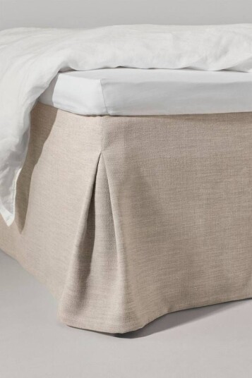 INA sengekappe 45 cm Linbeige 120X200 INA sengekappe 45 cm Linbeige 120X200
