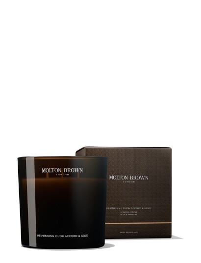 Molton Brown Mesmerising Oudh Accord & Gold Luxury Scented Candle - Nude - 600 g Molton Brown Mesmerising Oudh Accord & Gold Luxury Scented Candle - Nude - 600 g