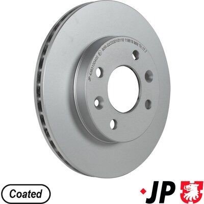 Bremseskive JP GROUP 4363100400
