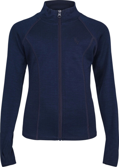 Vilje & Ve Aurora Ull Bambus Jakke Midnight Navy (158 / 13 år)