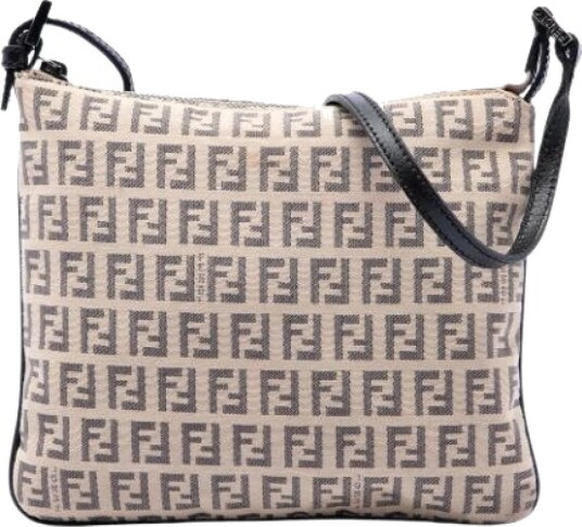 Fendi Vintage Dame Pre owned Beige ONE SIZE, Fendi Vintage Dame Pre owned Beige ONE SIZE,
