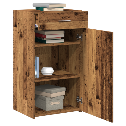 Sideboard Gammelt Tre 30x42,5x93 cm Kompositt Tre Sideboard Gammelt Tre 30x42,5x93 cm Kompositt Tre