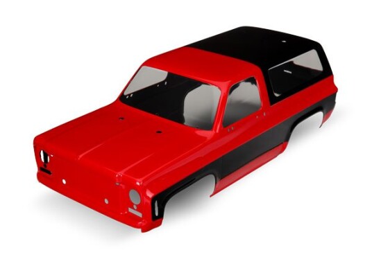 Traxxas 8130A Body Chevrolet Blazer 1979 red Traxxas 8130A Body Chevrolet Blazer 1979 red