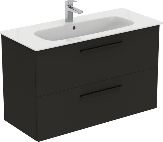 IDEAL STANDARD I.LIFE A BADEROMSMØBEL 1040X460 CARBON GREY M/SORT HÅNDTAK IDEAL STANDARD I.LIFE A BADEROMSMØBEL 1040X460 CARBON GREY M/SORT HÅNDTAK