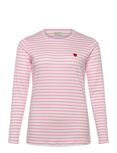 Kaffe Curve Kclia T Shirt Pink M