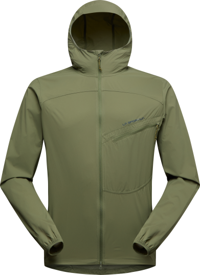 La Sportiva Men"s Freeway Wind Jacket Cypress/Night Sky S