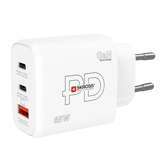 SKROSS Power Charger EU 65W GaN SKROSS Power Charger EU 65W GaN