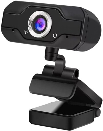Manta W179 Webkamera Full HD 1080p 180° vidvinkel Svart Manta W179 Webkamera Full HD 1080p 180° vidvinkel Svart