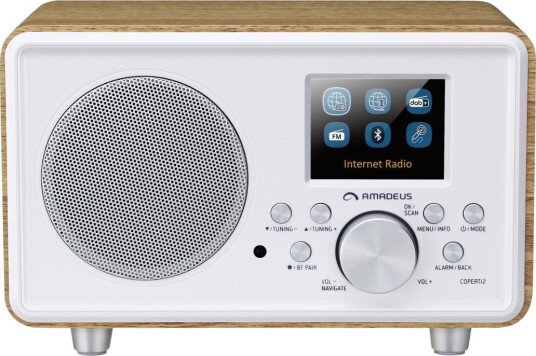 AMADEUS COPERTI 2 DAB+ WIFI RADIO, LYST TRE AMADEUS COPERTI 2 DAB+ WIFI RADIO, LYST TRE